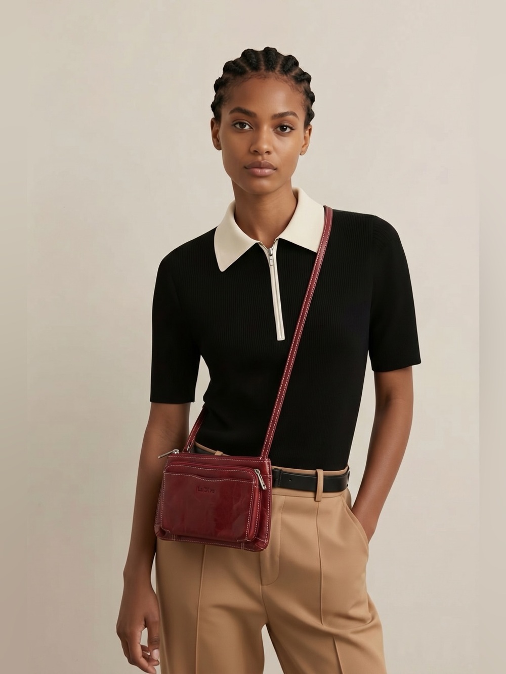 La Diva ultra flat crossbody